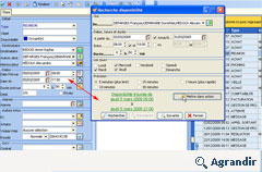 Automatisation des dates prévues et dates de fin séléctionnées Synchronisation dates