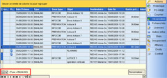 Choix du filtre dynamique : EMAILING