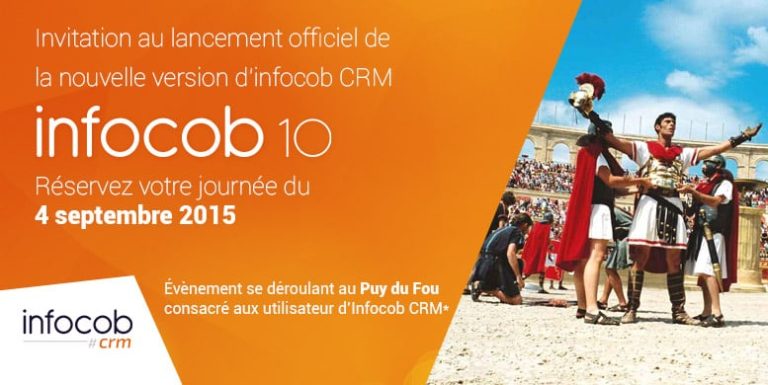 Lancement d&rsquo;Infocob 10 le 4 septembre 2015 au Puy du Fou